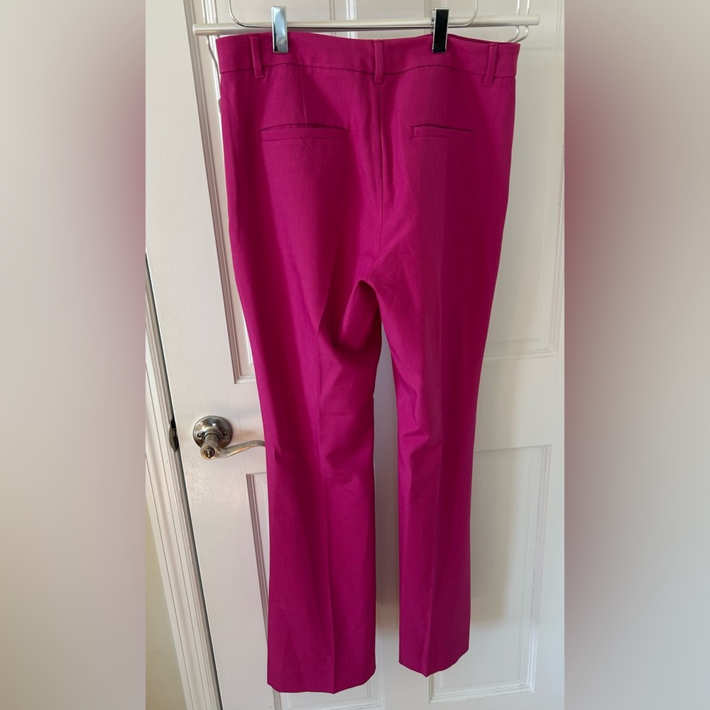 Banana Republic Fuchsia Bootcut Trousers - Picture 2 of 6